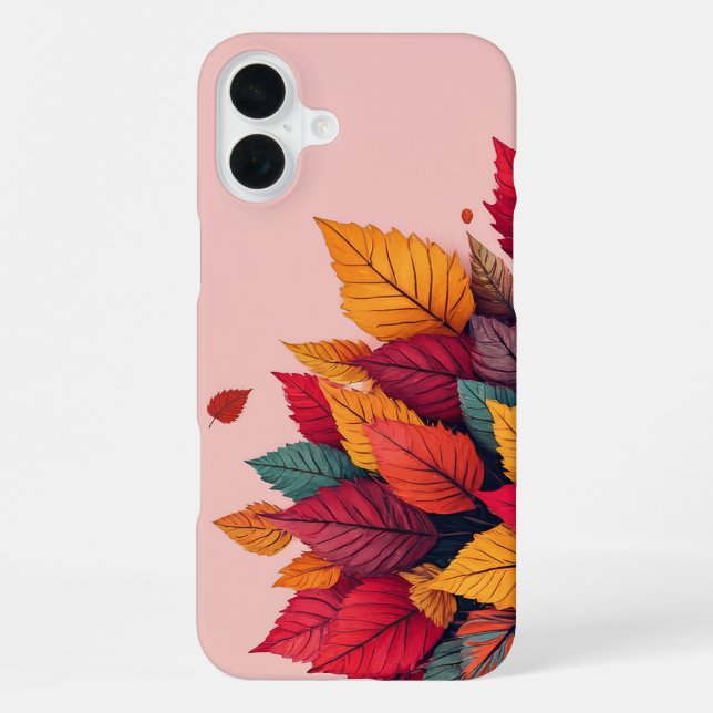 iPhone Coque artistique inspiré d'automne (Verso)