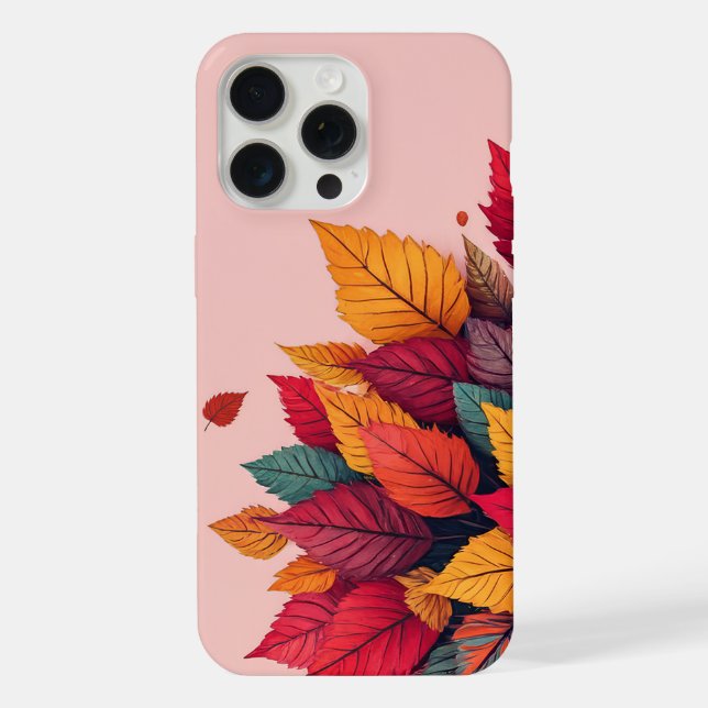 iPhone Coque artistique inspiré d'automne (Verso)