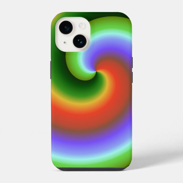 iPhone Coque conch teint cravate (Verso)
