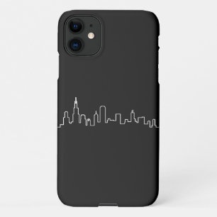 Coque iPhone 11 Coque de l'iPhone 11 Skyline de Chicago