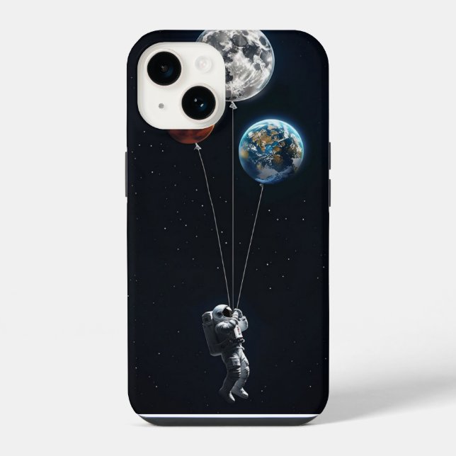 iPhone coque de téléphone espace (Verso)