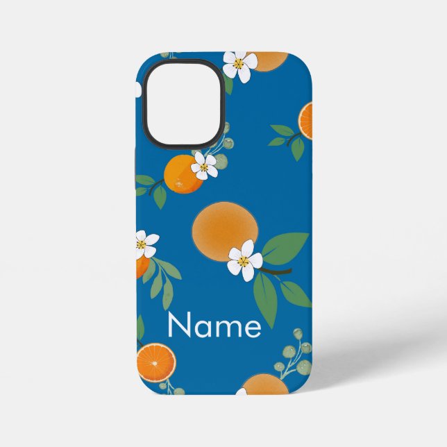 iPhone coque de téléphone fleur d'oranger (Verso)