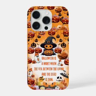 iPhone 15 Pro coque de téléphone Halloween effrayante. Coque iph