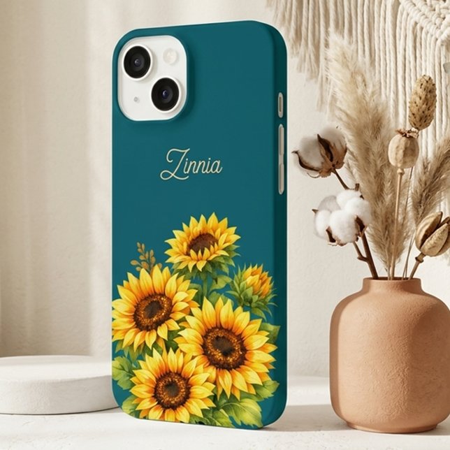 iPhone Coque de téléphone initiale minimale moderne tourn (Créateur téléchargé)