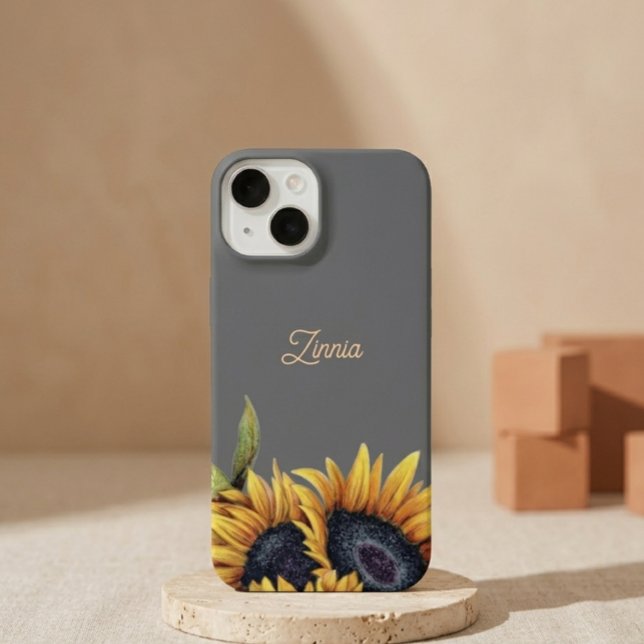 iPhone Coque de téléphone initiale minimale moderne viral (Créateur téléchargé)