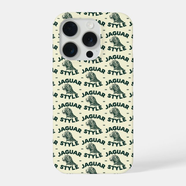 iPhone Coque de téléphone Jaguar (Verso)