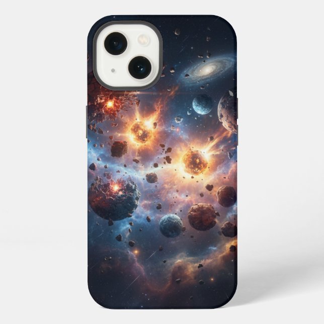 iPhone coque de téléphone sur l'espace (Verso)