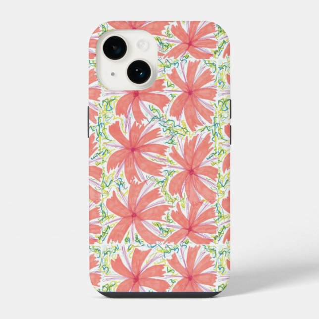 iPhone Coque de téléphone Tropical Burst (Verso)