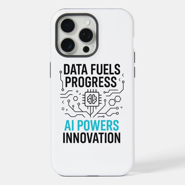 iPhone Coque des alimentations de données AI Powers | Cou (Verso)