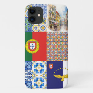 iPhone / coque ipad avec drapeau portugais et azor