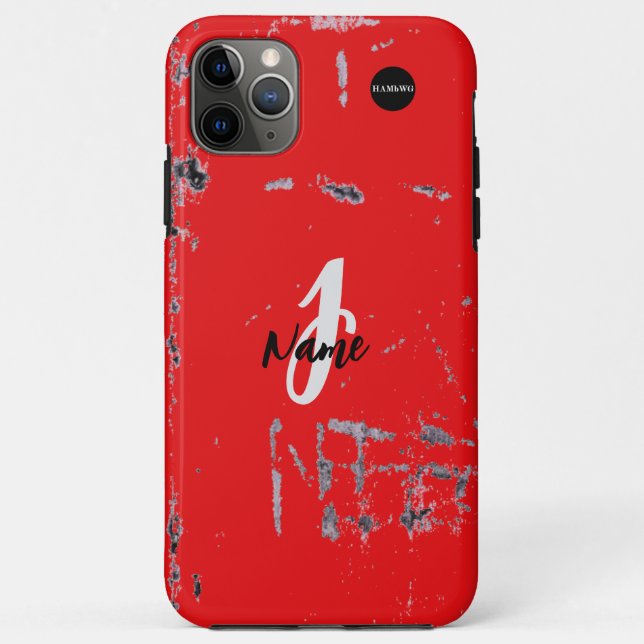 iPhone / coque ipad en détresse HAMbWG (Dos)