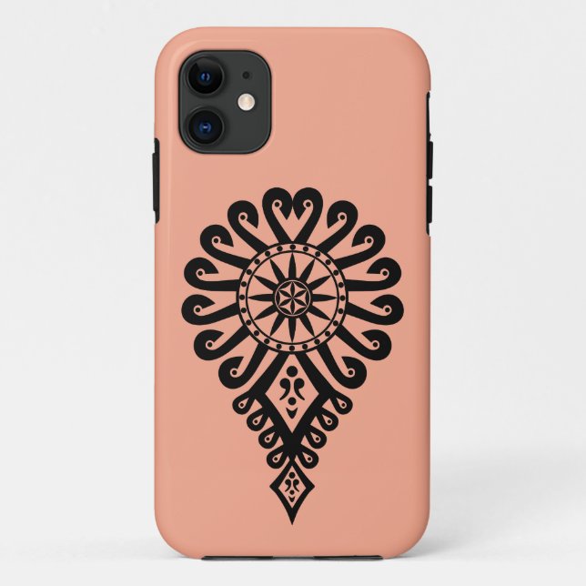 iPhone / coque ipad Folk motif des hautes terres p (Dos)