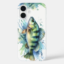 iPhone / coque ipad - série aquarelle : Perch