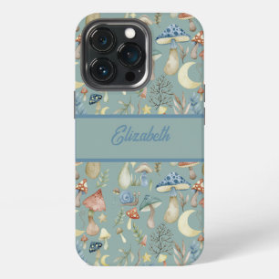 Etui iPhone 13 Pro Coque Personnalisée Champignon Magique Hygge Mysti