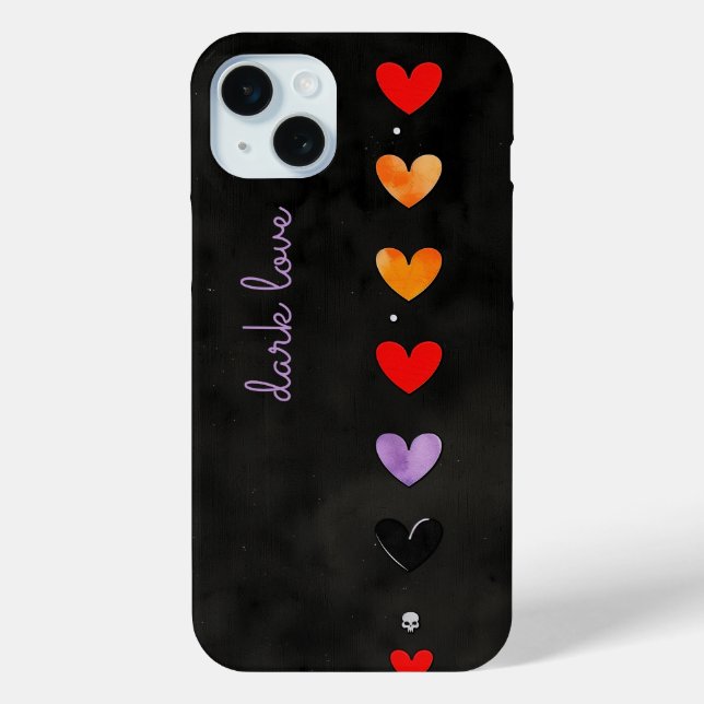 iPhone Dark Love / coque ipad (Verso)