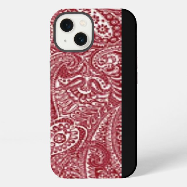 iPhone Design moderne Rouge Mini coque ipad (Verso)