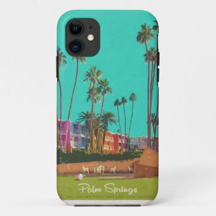 iPhone d'été Vintage Palm Springs / coque ipad