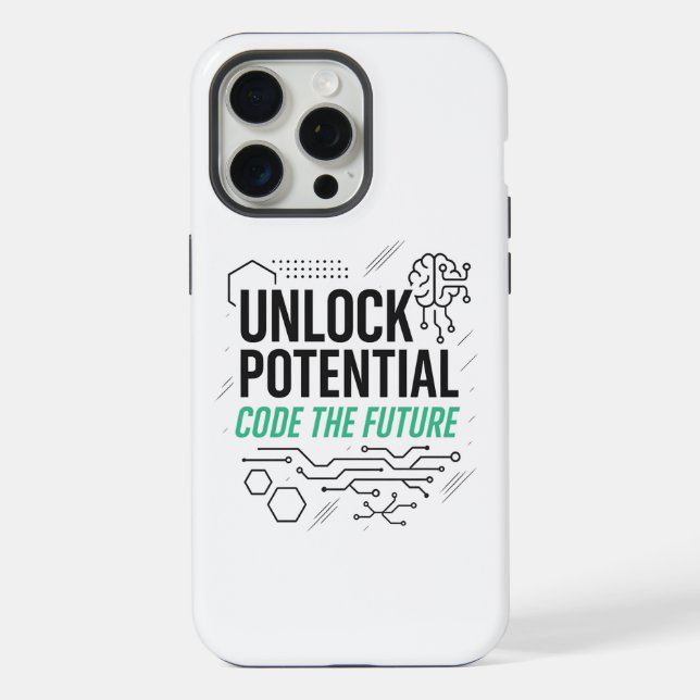 iPhone Déverrouiller le futur Coque du code potentiel | T (Verso)