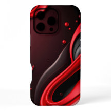Étui de coque arrière mobile à dégradé 3D rouge et