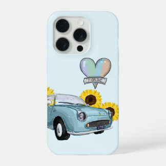 iPhone 15 Pro Étui de téléphone Figaro Aqua pâle - coque de télé