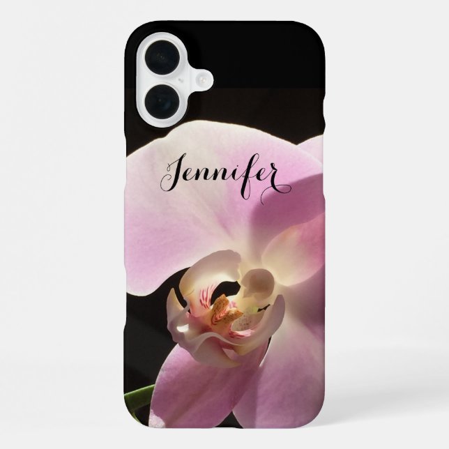iPhone Étui pour téléphone portable Coque Rose Orchidée i (Verso)