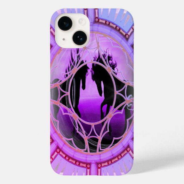 iPhone Fenêtre sur un autre monde Coque Case-Mate pour iP (Verso)