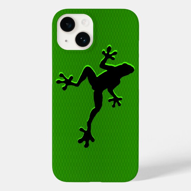 Iphone Fibre Carbone 14 Coque (Verso)