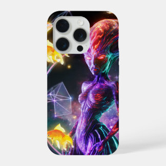 iPhone 15 Pro Fille extraterrestre, Coque de téléphone