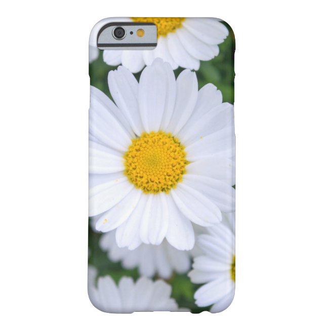 Iphone floral personnalisé 6 Coques avec marguerit (Dos)