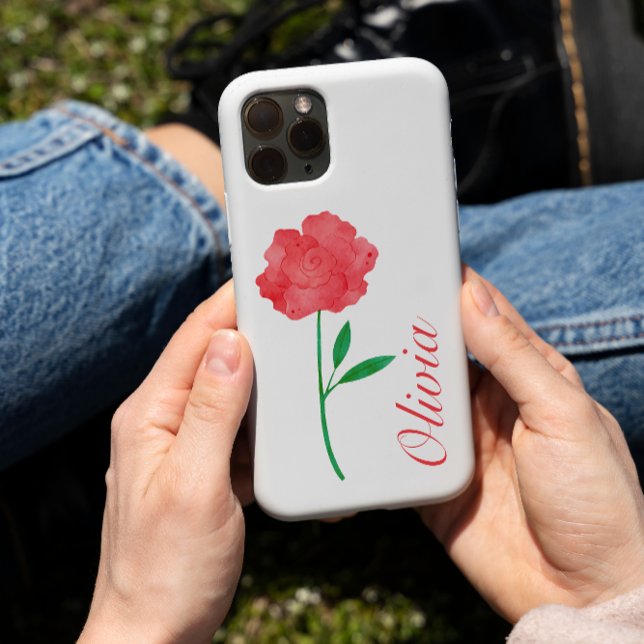 Iphone Flower Coque personnalisé (Créateur téléchargé)