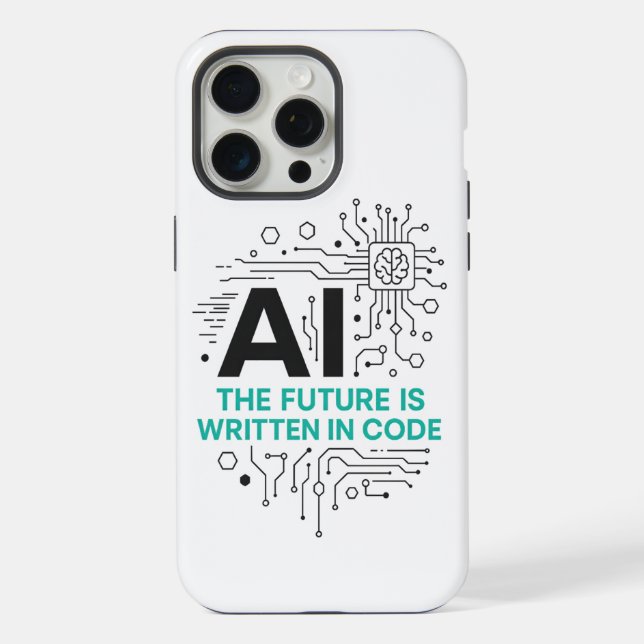 iPhone Futur écrit dans le Coque de code | Couverture de  (Verso)