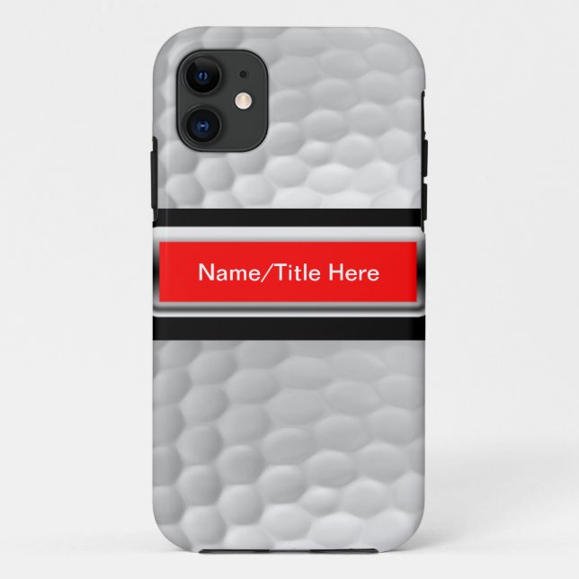 Iphone Golf Ball 5 Coque (Dos)