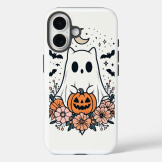 iPhone Halloween kawaii fantôme iPhone 16 coque