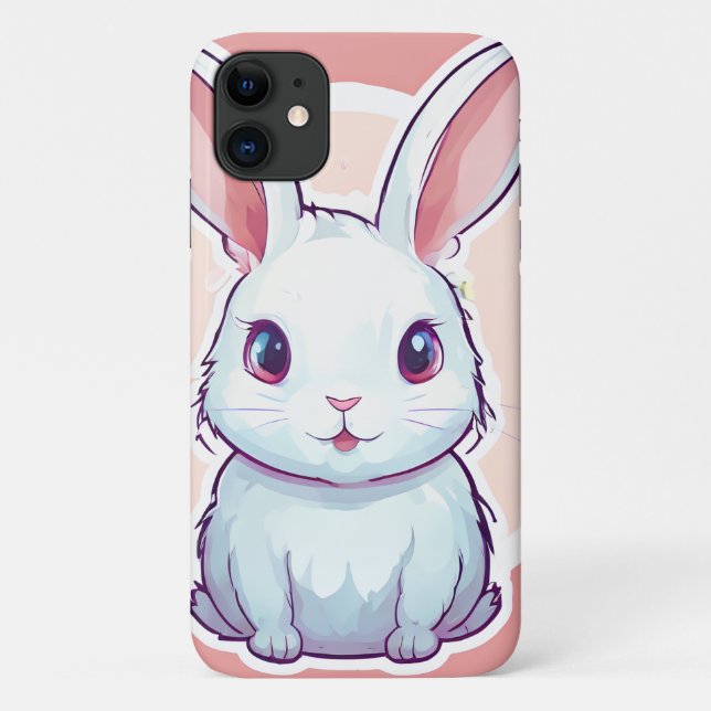 iPhone lapin mignon / coque ipad (Dos)