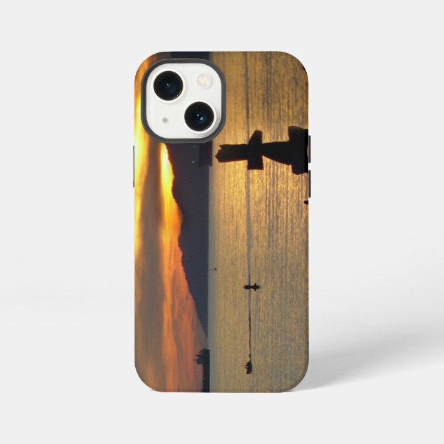 iPhone Mini Coque de Vancouver Inukshuk Sunset Coques (Verso)