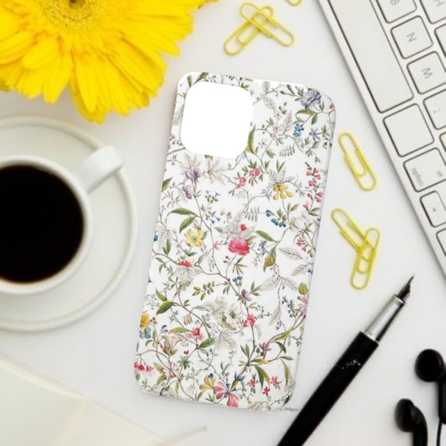 iPhone motif vintage fleur sauvage / coque ipad (Créateur téléchargé)