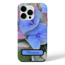 Nouveau Blue Hydrangea Flower Photo & Nom coque ip
