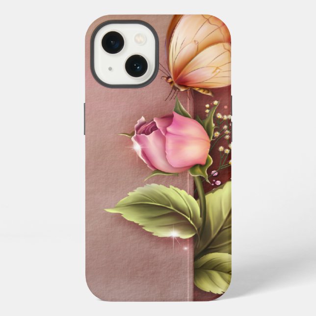 iPhone Papillon Coque iPad Case-Mate Barely (Verso)