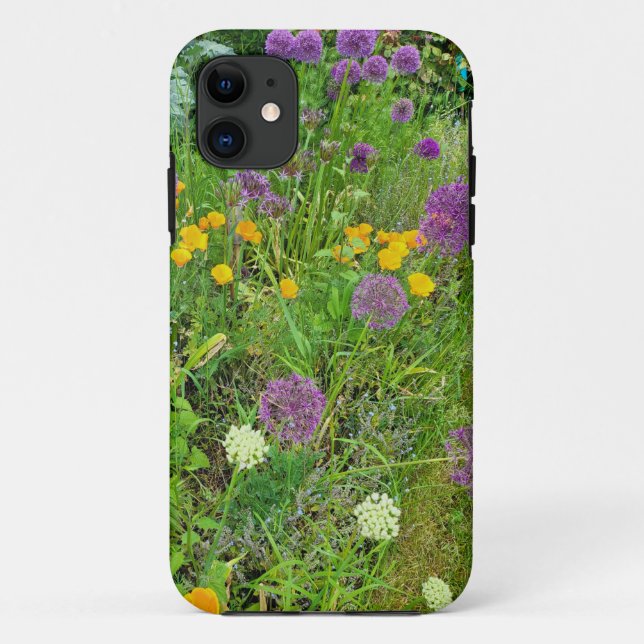 iPhone / Perpule coque ipad Allium (Dos)