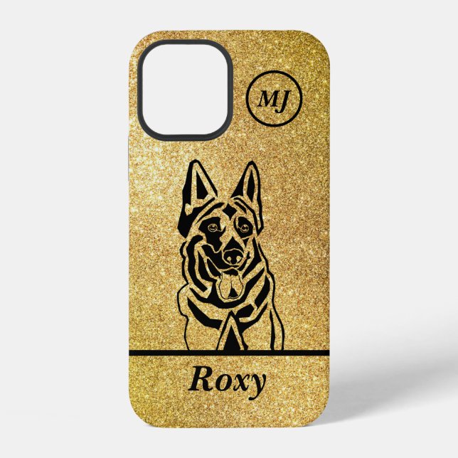 iPhone Personnalisable Allemand Shepherd Lovers coque iph (Verso)