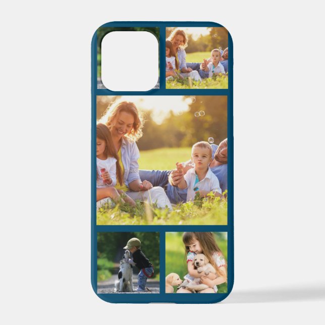 iPhone Personnaliser le collage de photos Coque Case-Mate (Verso)