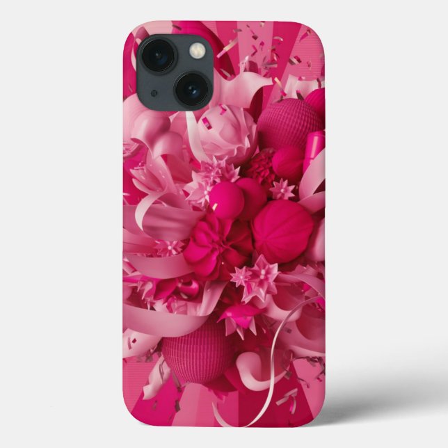 iPhone rose 13 Coque célébrant la foi du Saint-Esp (Verso)