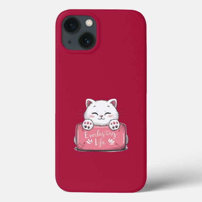 iPhone rose 13 Coque célébrant la foi du Saint-Esp (Verso)