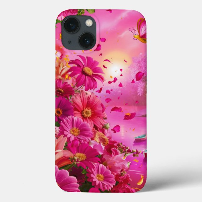 iPhone rose 13 Coque pour la célébration du Saint- (Verso)