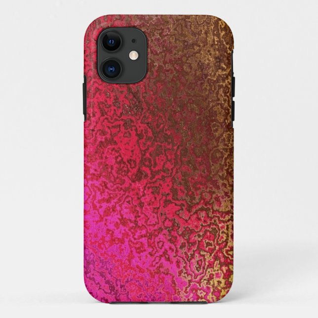 Iphone rose et or Shimmer 5 Coque (Dos)
