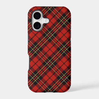 iPhone rouge classique SE/5/5S de tartan à peine