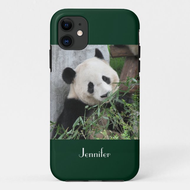 iPhone SE/5/5 s Coque géant Panda Green Arrière -  (Dos)