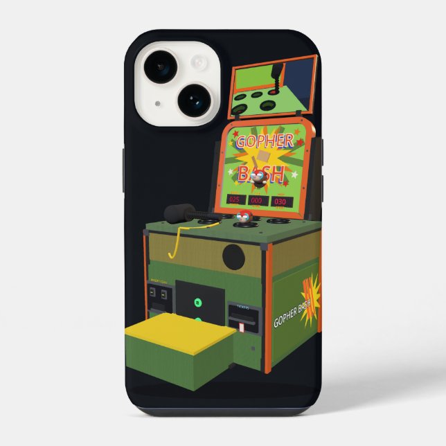 iPhone Série de machines : Coque de téléphone Gopher Bash (Verso)