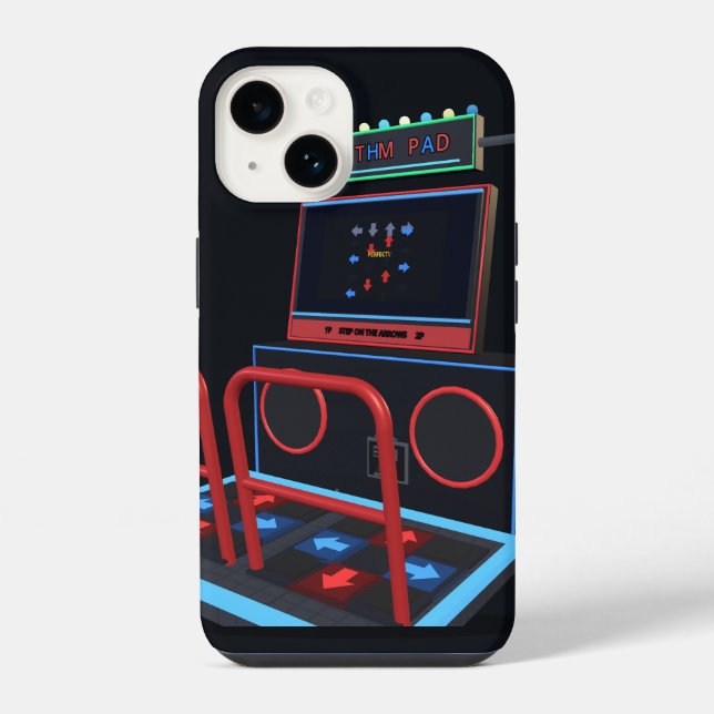 iPhone Série de machines : Coque de téléphone Rhythm Pad (Verso)