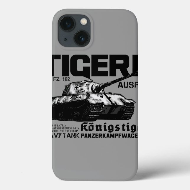 iPhone Tiger II / coque ipad (Verso)